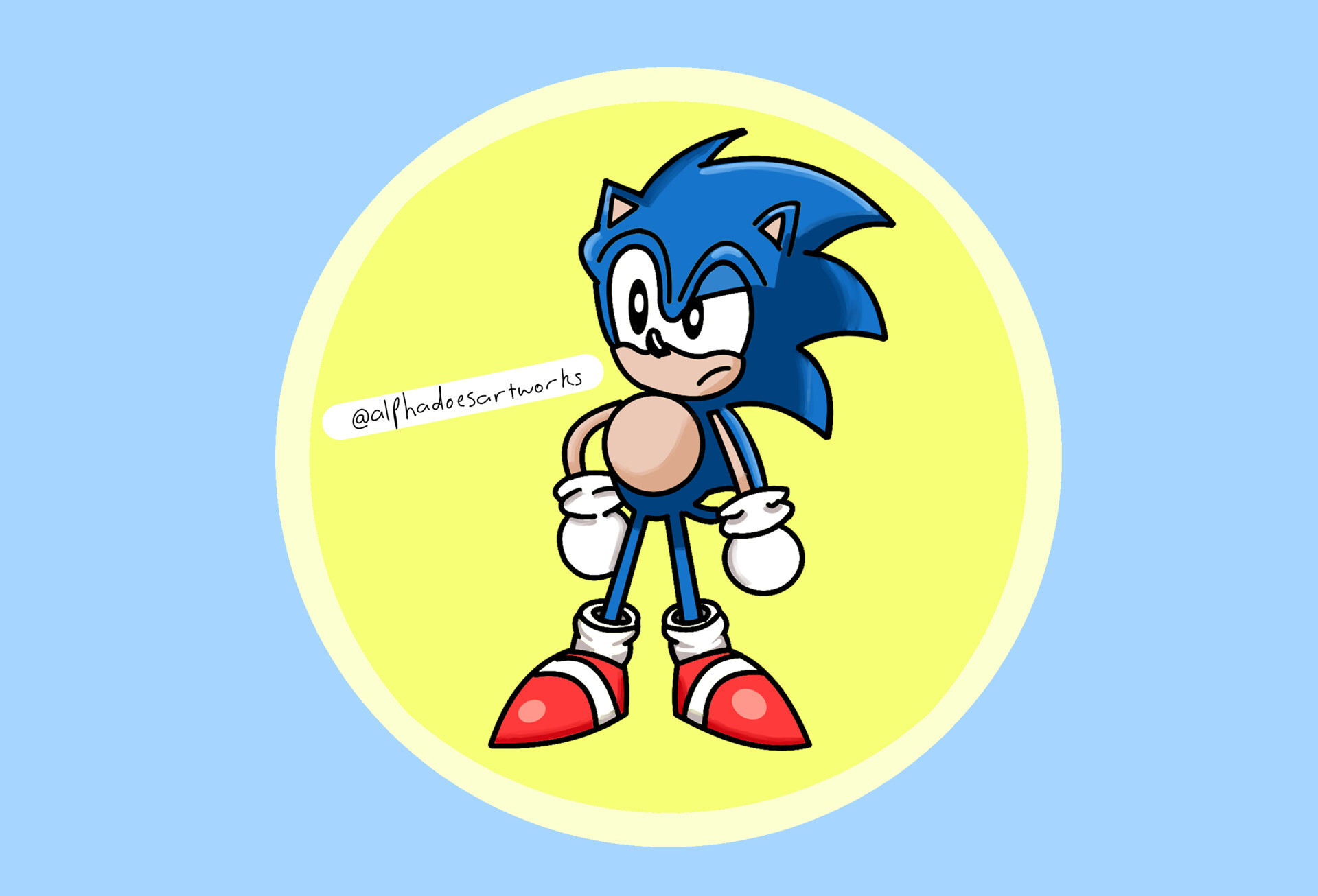 ArtStation - 2020 Art: #11 - Classic Sonic